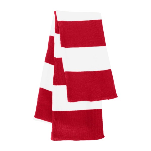 Sportsman SP02 Rugby Striped Knit Scarf 1