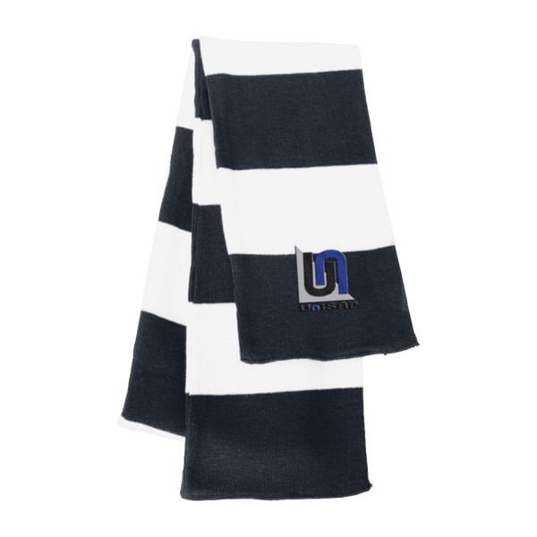 Sportsman SP02 Rugby Striped Knit Scarf 1