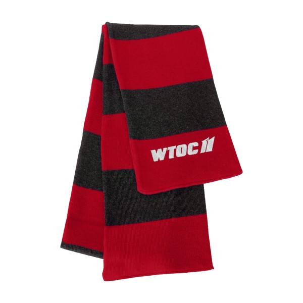 Sportsman SP02 Rugby Striped Knit Scarf 1