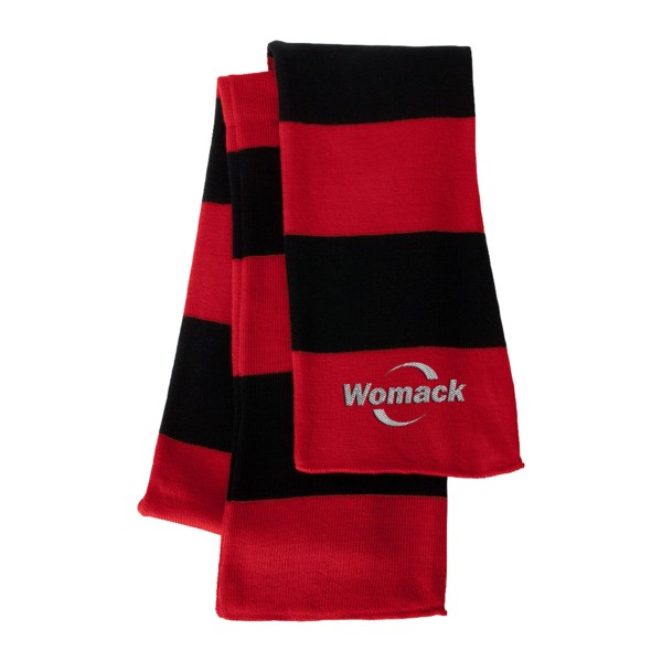 Sportsman SP02 Rugby Striped Knit Scarf 1