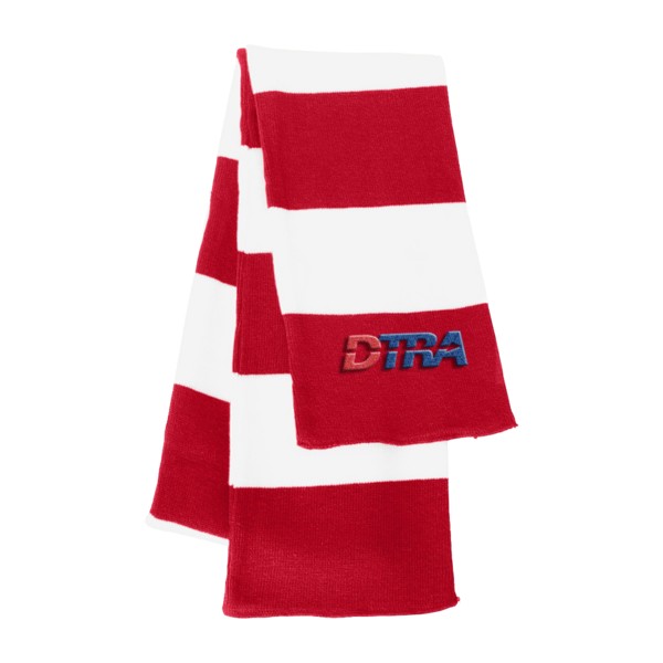 Sportsman SP02 Rugby Striped Knit Scarf 1