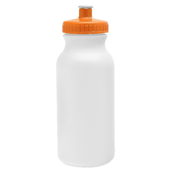 Circuit 20oz Bike Bottle - White w/Push-Pull Lid 1