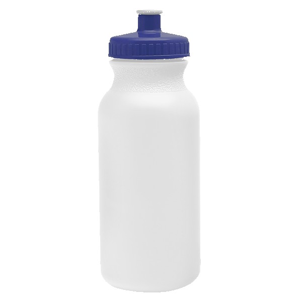 Circuit 20oz Bike Bottle - White w/Push-Pull Lid 1