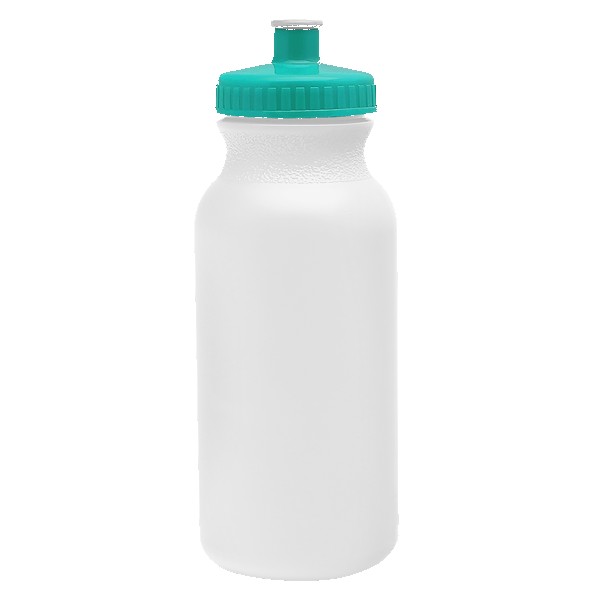 Circuit 20oz Bike Bottle - White w/Push-Pull Lid 1