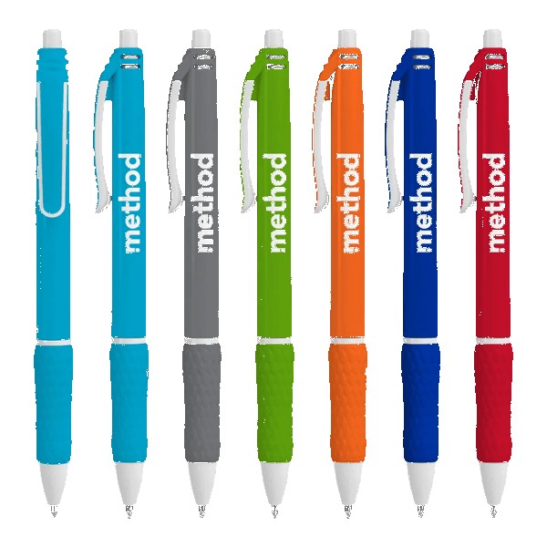 Vortex Recycled Solid Color Barrel Pen 1
