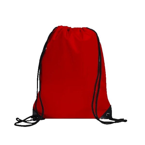 Centauri Recycled Black Trim Drawstring Bag 1