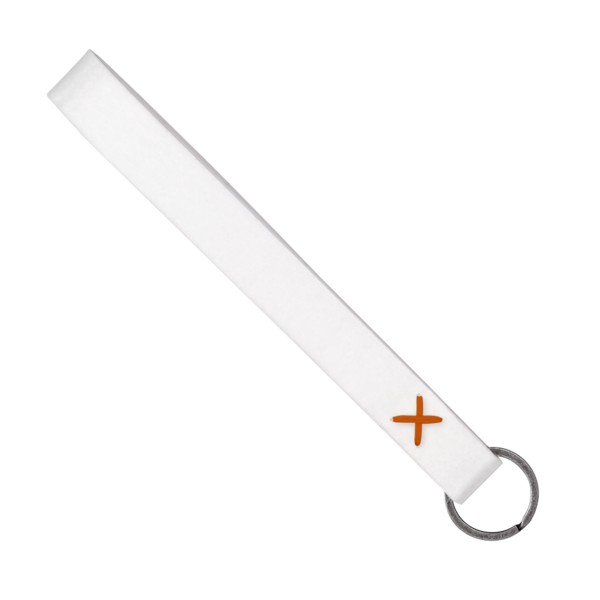 Strickland Dye-Sublimated Felt Wrist Keychain w/ Metal Split Ring 1