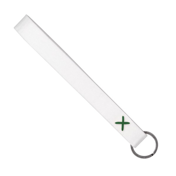 Strickland Dye-Sublimated Felt Wrist Keychain w/ Metal Split Ring 1