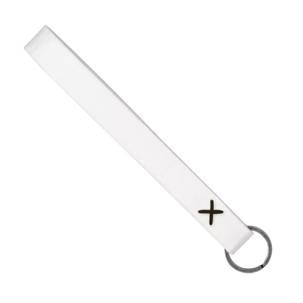 Strickland Dye-Sublimated Felt Wrist Keychain w/ Metal Split Ring 1