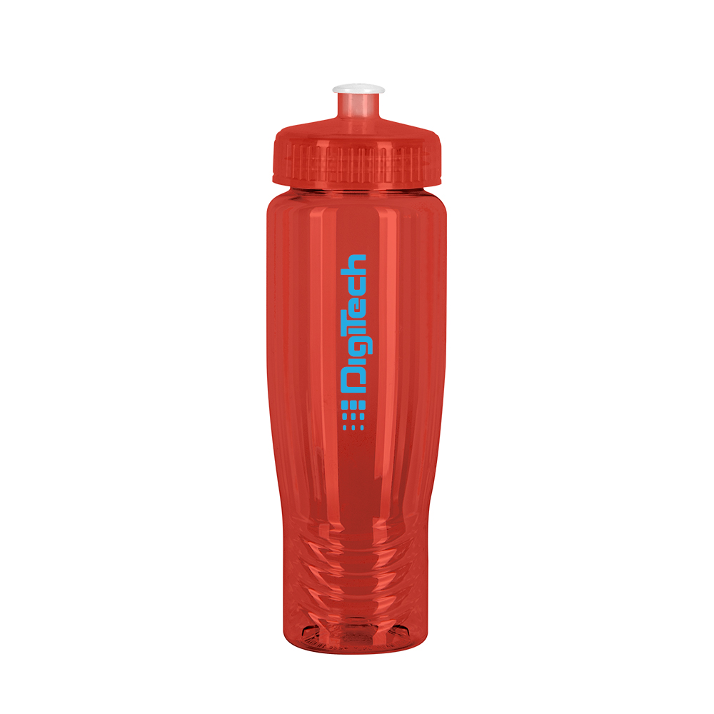 SAHARA 28 oz. Eco-Polyclear™ Sports Bottle with Push/Pull Lid 1