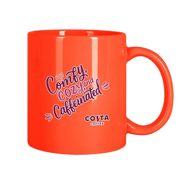 Brookline 11oz Color C-Handle Mug 1