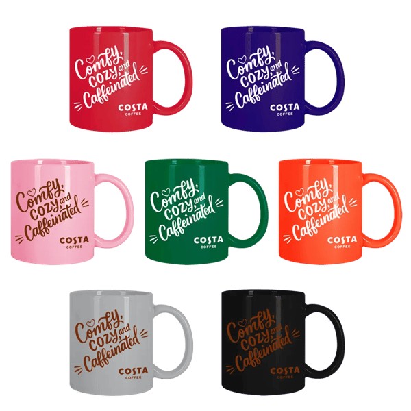 Brookline 11oz Color C-Handle Mug 1 Brookline 11oz Color C-Handle Mug 1