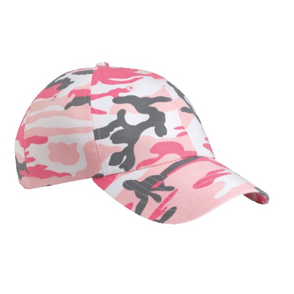 Valucap VC300A Camo Bio-Washed Unstructured Cap 1