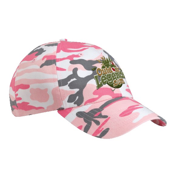 Valucap VC300A Camo Bio-Washed Unstructured Cap 1