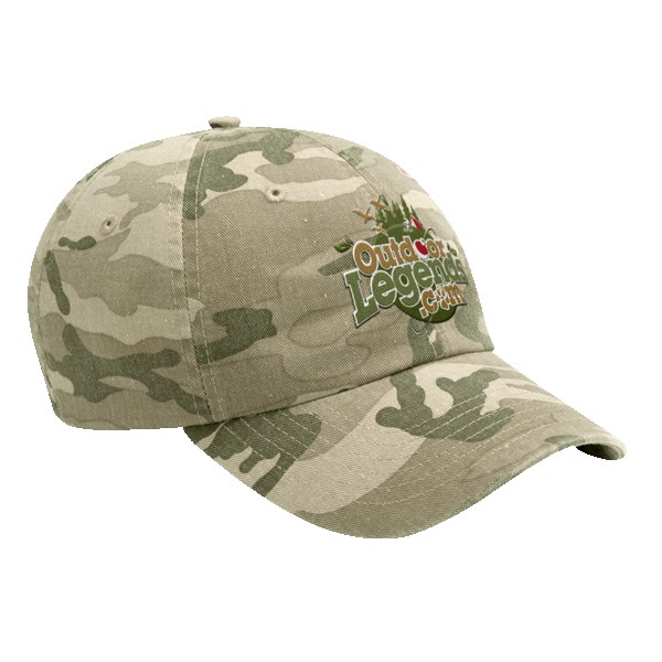 Valucap VC300A Camo Bio-Washed Unstructured Cap 1