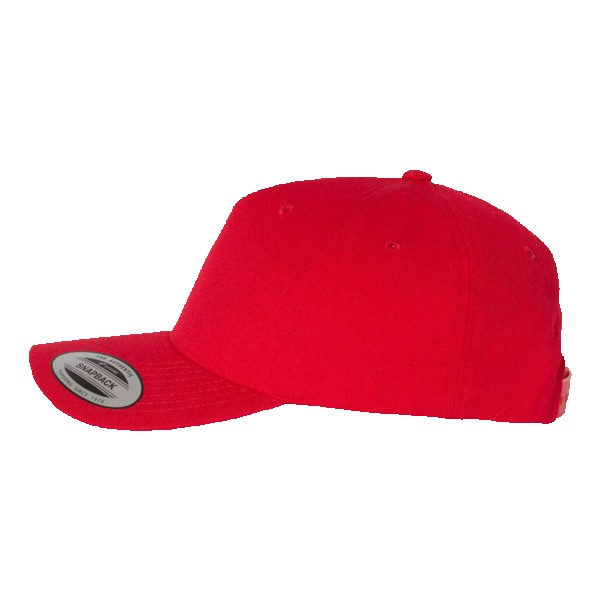 Yupoong 5789M 5-Panel Wool Blend Cap 1
