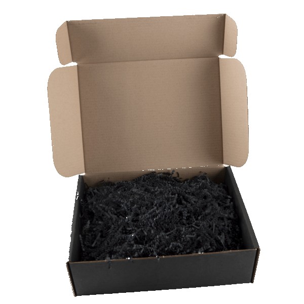 Black Gift Box with Wax Stamp Decoration 1