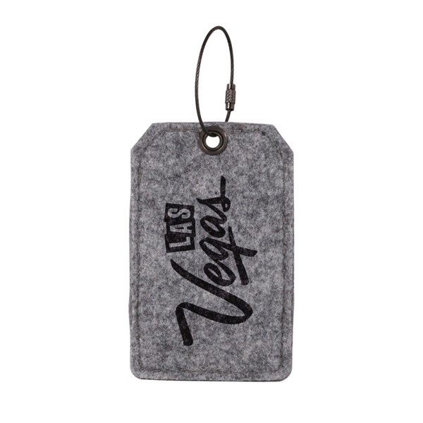 Poplar Felt Luggage Tag 1