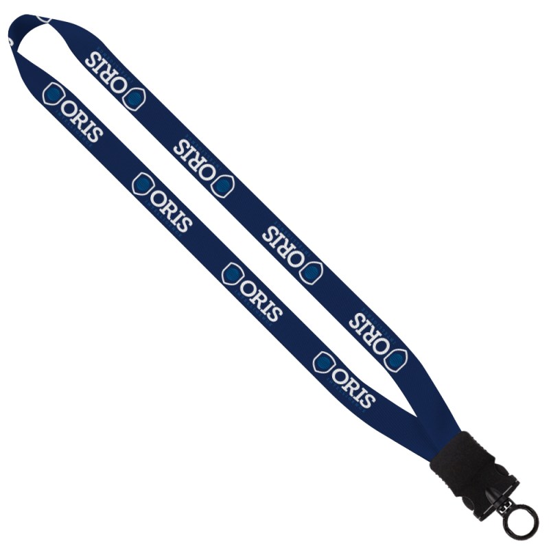 3/4" rPET Dye-Sublimated Waffle Weave Lanyard with Plastic Snap-Buckle Release 1 3/4" rPET Dye-Sublimated Waffle Weave Lanyard with Plastic Snap-Buckle Release 1