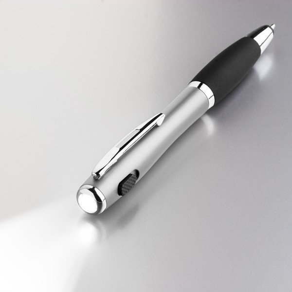 Curvaceous Stylus Ballpoint With Light 1