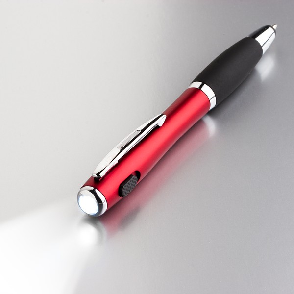 Curvaceous Stylus Ballpoint With Light 1