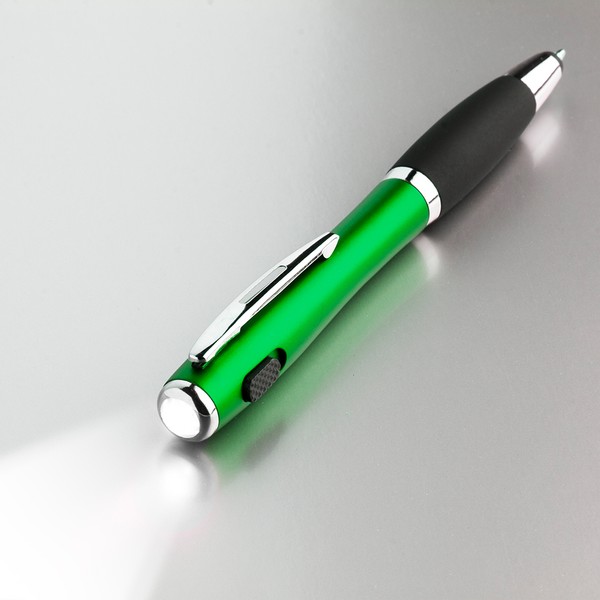 Curvaceous Stylus Ballpoint With Light 1