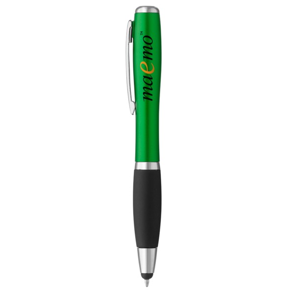 Curvaceous Stylus Ballpoint With Light 1