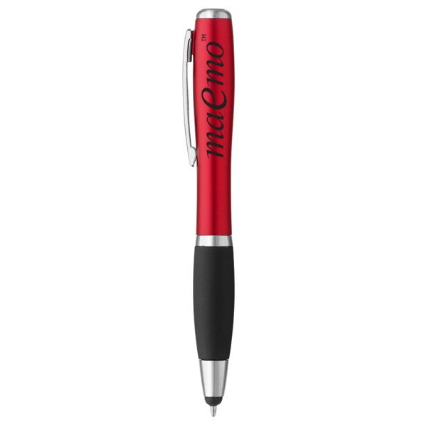 Curvaceous Stylus Ballpoint With Light 1