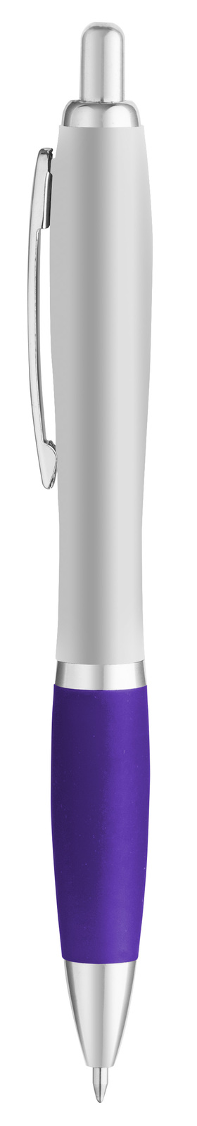 Curvaceous Silver Matte Gel Pen 1