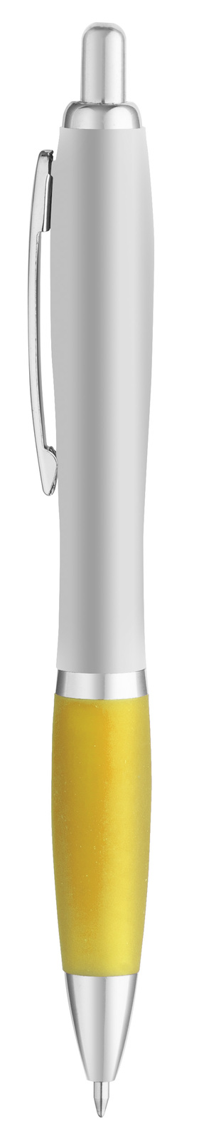 Curvaceous Silver Matte Gel Pen 1