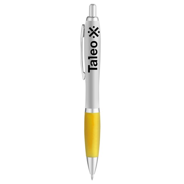 Curvaceous Silver Matte Gel Pen 1