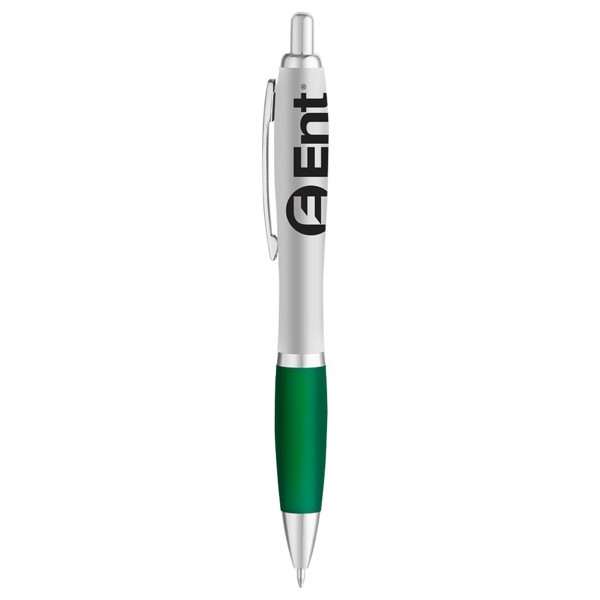 Curvaceous Silver Matte Gel Pen 1