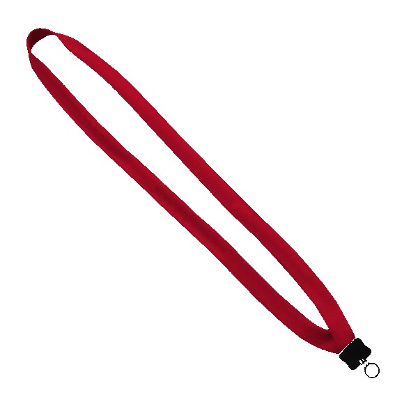 5/8" Polyester Lanyard with Plastic Clamshell & O-Ring 1