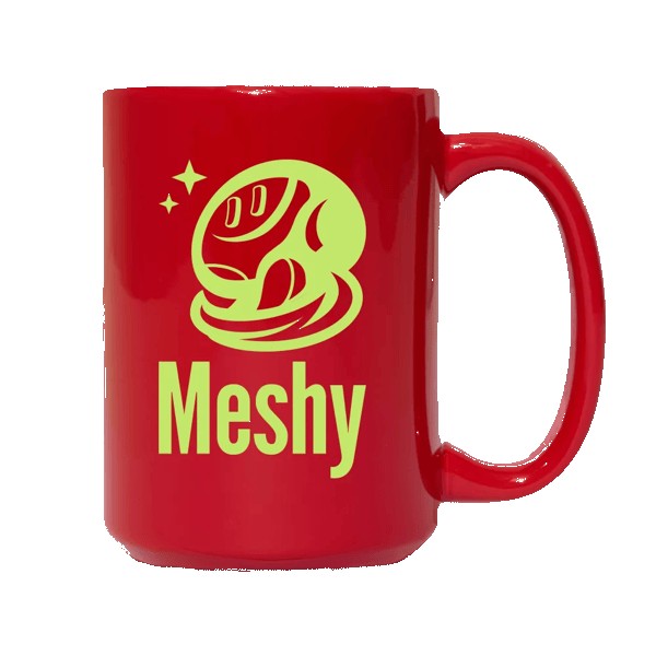 Madrid 15 oz Colored Ceramic Mug 1