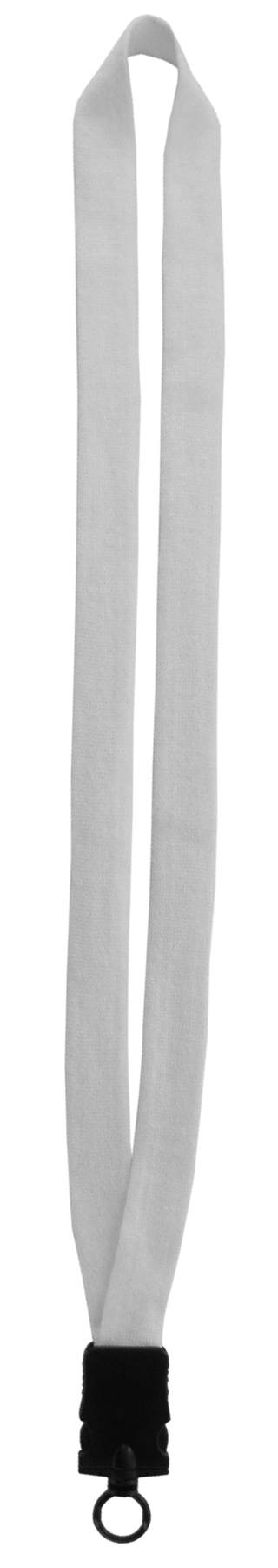 3/4" Cotton Lanyard with Plastic Snap-Buckle Release & O-Ring 1