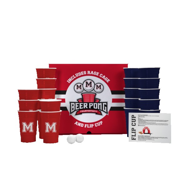 Beer Pong 3-in-1 Drinking Game Set 1