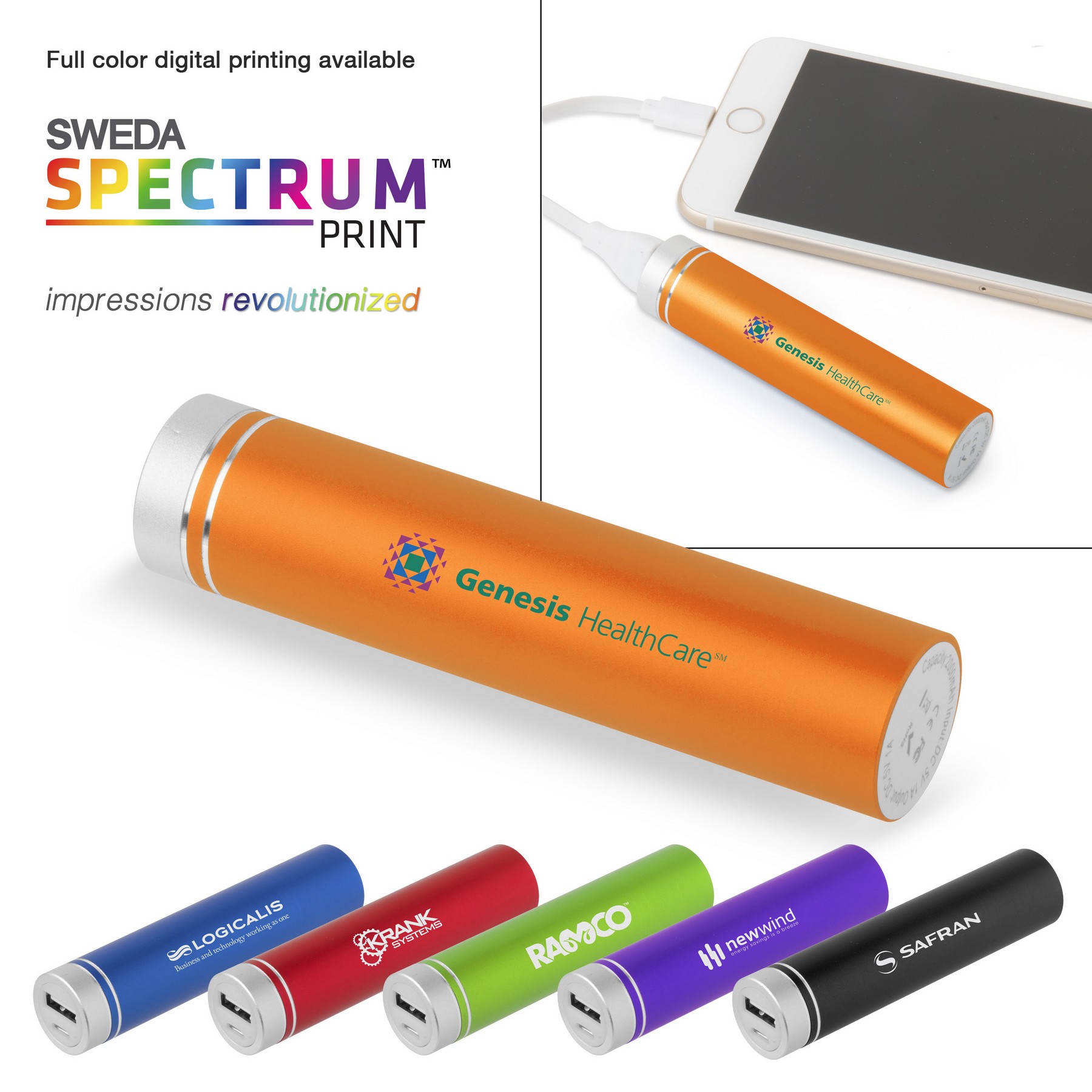 UL Listed Jupiter 2200 mAh Powerbank 1