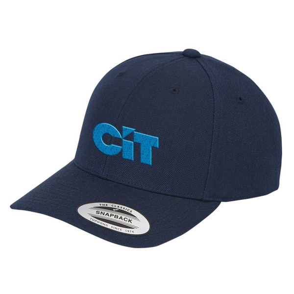 Yupoong Premium Curved Visor Snapback Cap 1