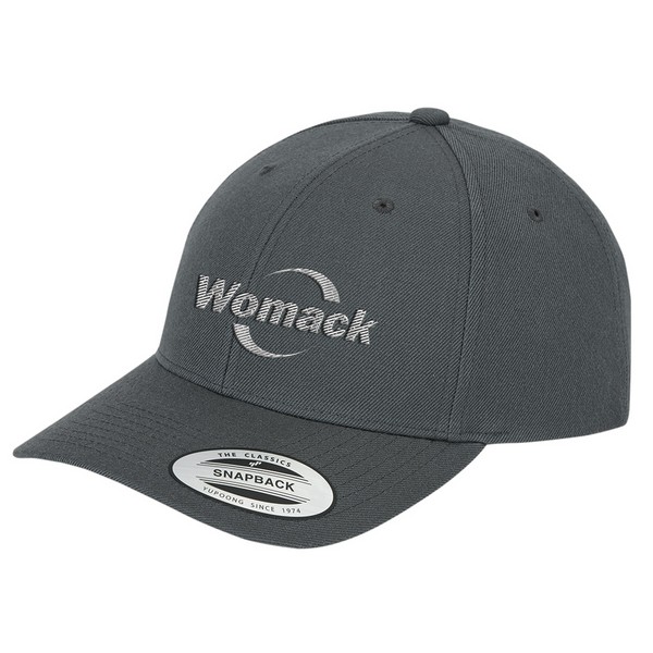 Yupoong Premium Curved Visor Snapback Cap 1