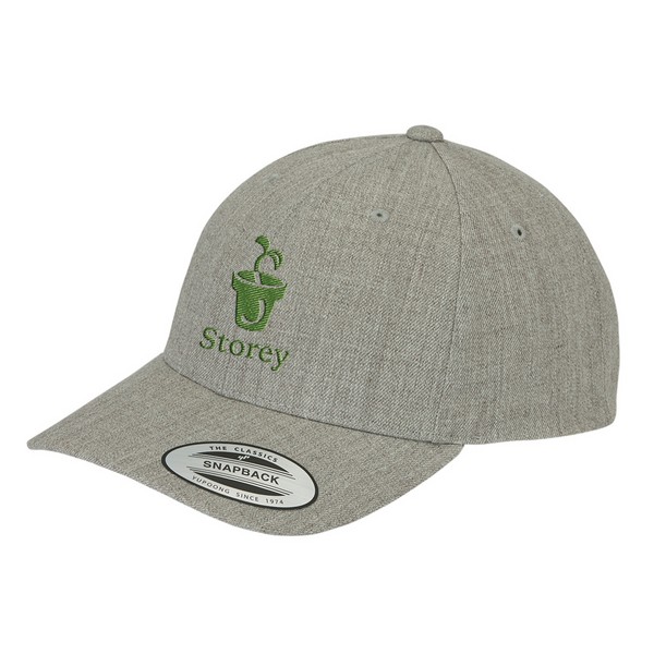 Yupoong Premium Curved Visor Snapback Cap 1