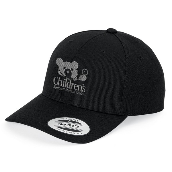 Yupoong Premium Curved Visor Snapback Cap 1