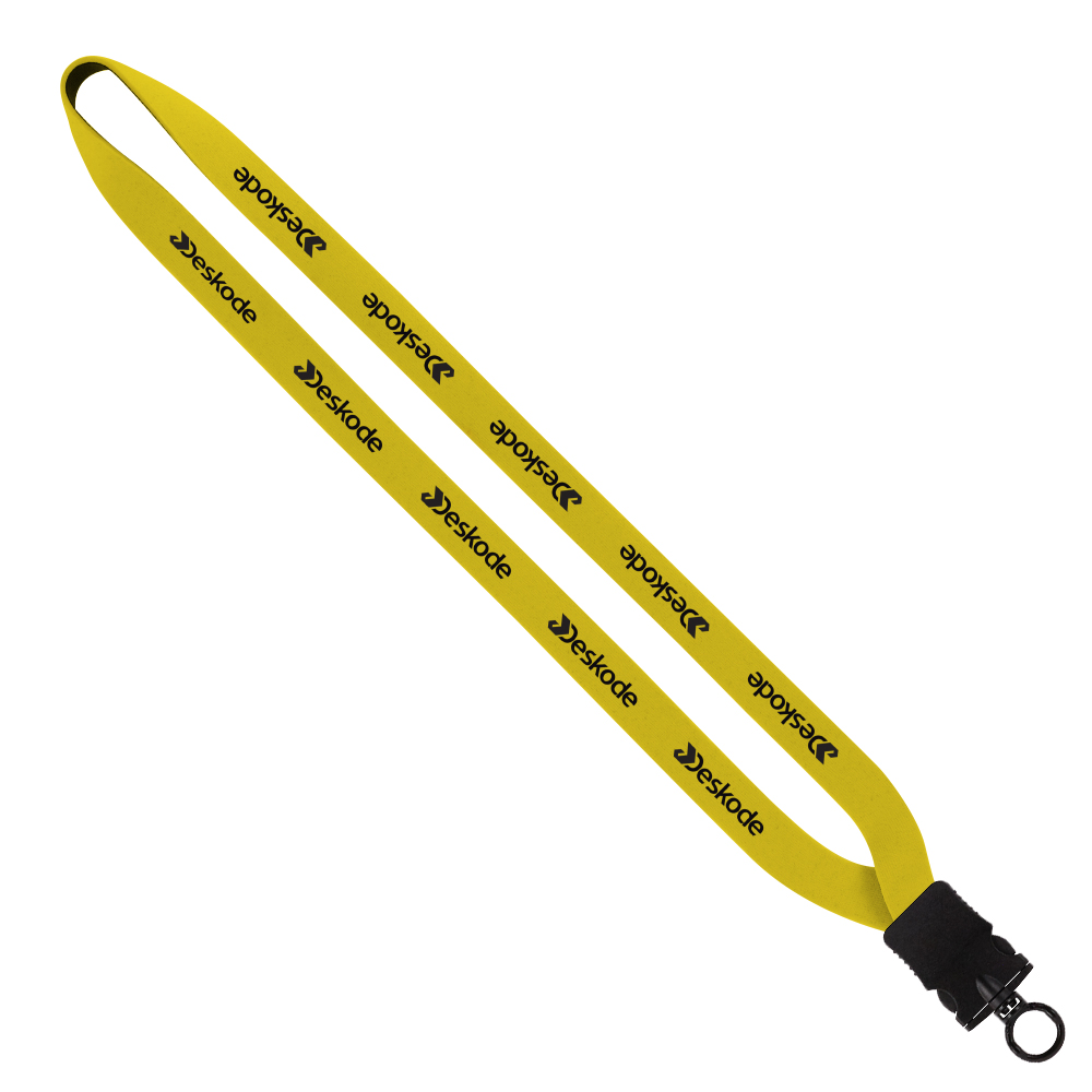 3/4" Neoprene Lanyard with Plastic Snap Buckle Release 1