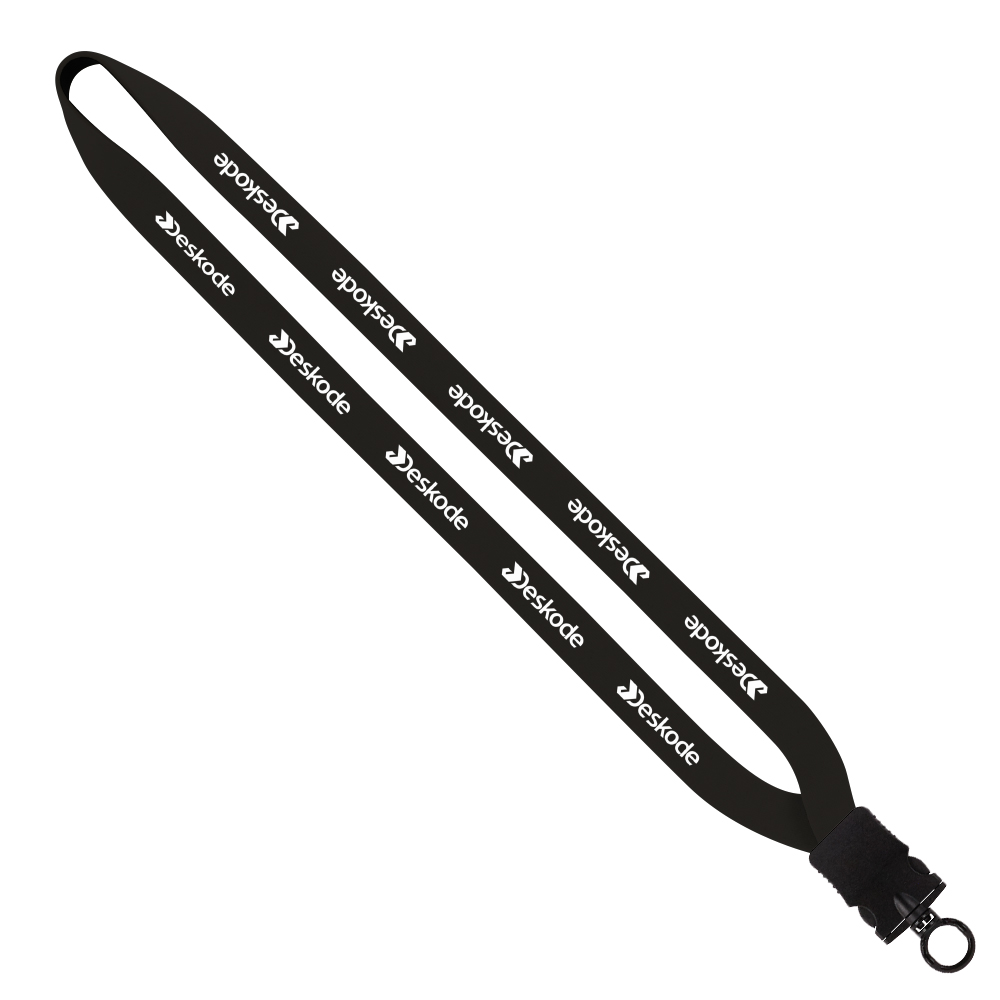 3/4" Neoprene Lanyard with Plastic Snap Buckle Release 1