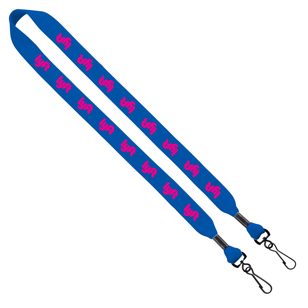 3/4" Cotton Double Swivel Hook Lanyard 1
