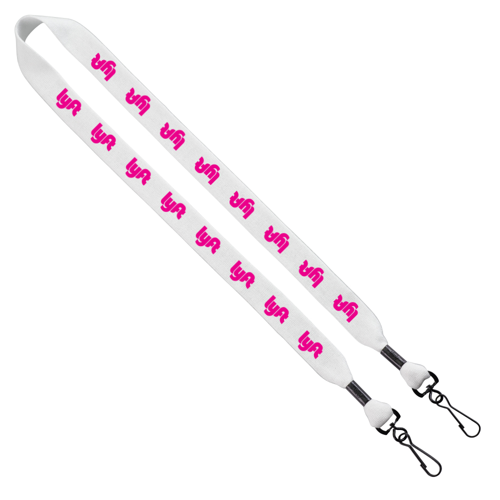 3/4" Cotton Double Swivel Hook Lanyard 1
