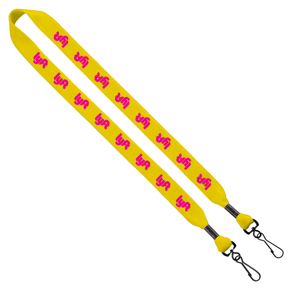 3/4" Cotton Double Swivel Hook Lanyard 1