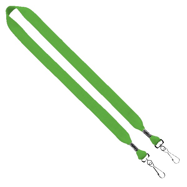 3/4" Cotton Double Swivel Hook Lanyard 1