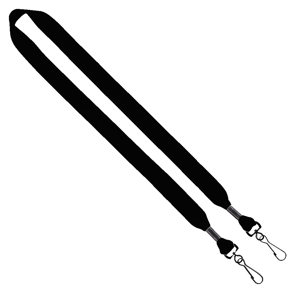 3/4" Cotton Double Swivel Hook Lanyard 1