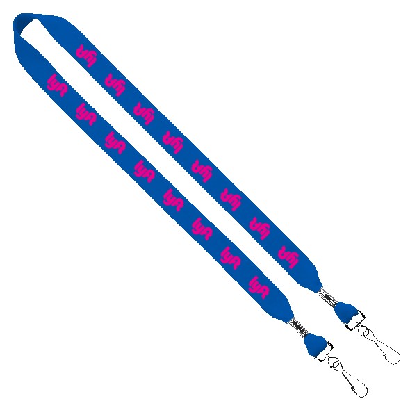 3/4" Cotton Double Swivel Hook Lanyard 1