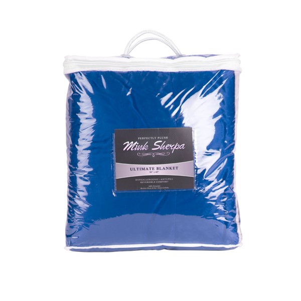 Mink Sherpa Blanket - Solid 1